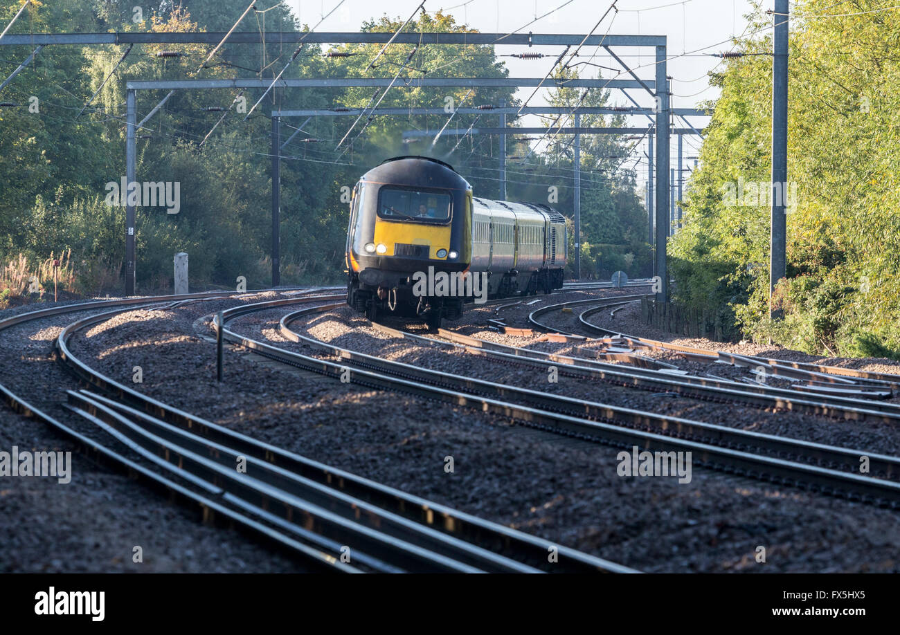 Grand Central Railway Class 43 HST Stock Photo