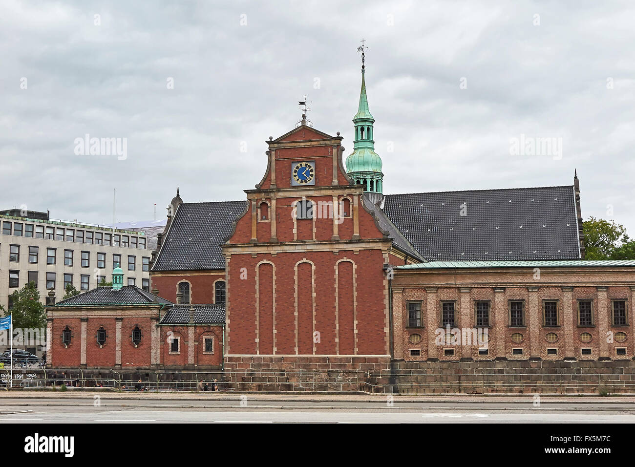 Church of Holmen located in Copenhagen, Denmark Stock Photo