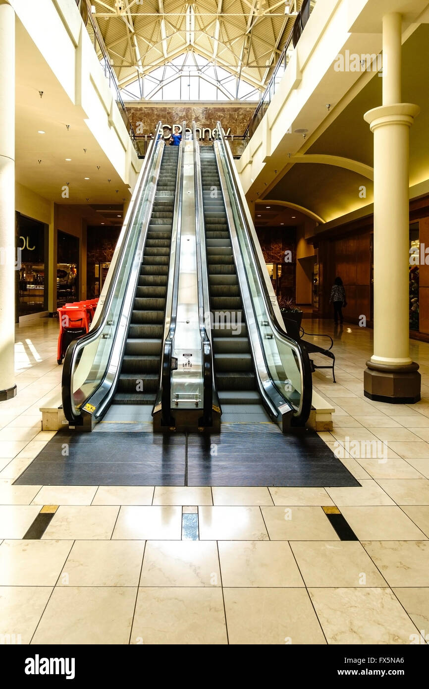 Shopping mall escalators hires stock photography and images Alamy