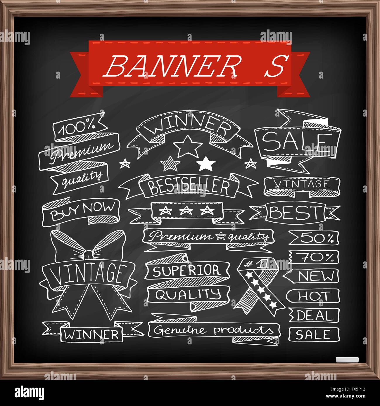 Hand drawn set of hearts and arrows Stock Vector Image & Art Alamy