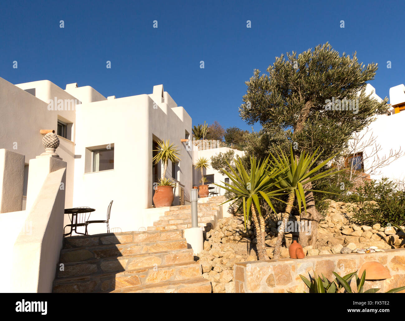 Modern architecture tourist accommodation, Los Presillas Bajas, Cabo de ...