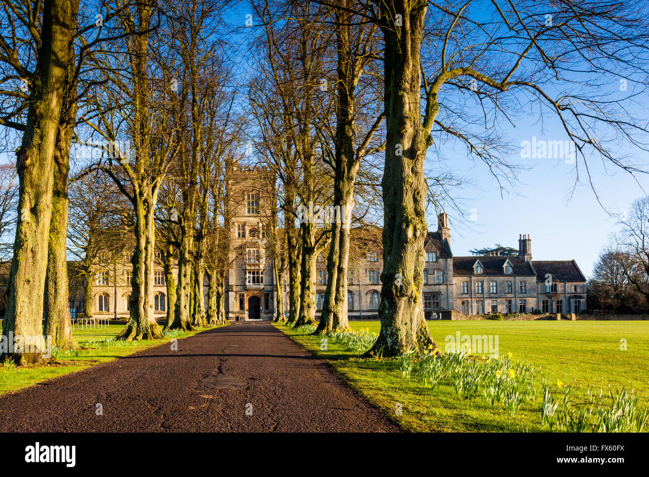 The Royal Agricultural University, Cirencester, Gloucestershire Stock Photo