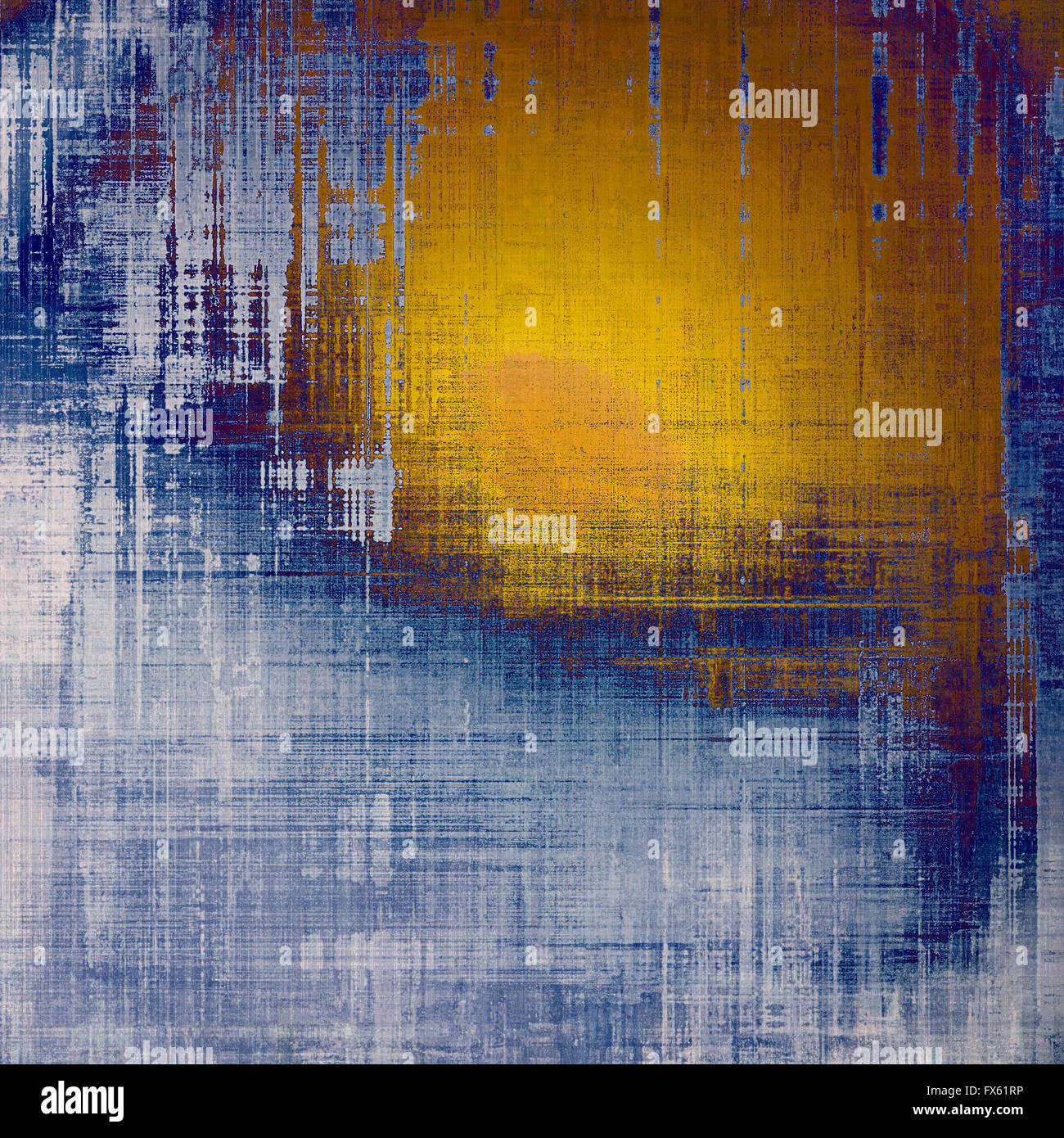 Rough vintage texture. With different color patterns: yellow (beige ...