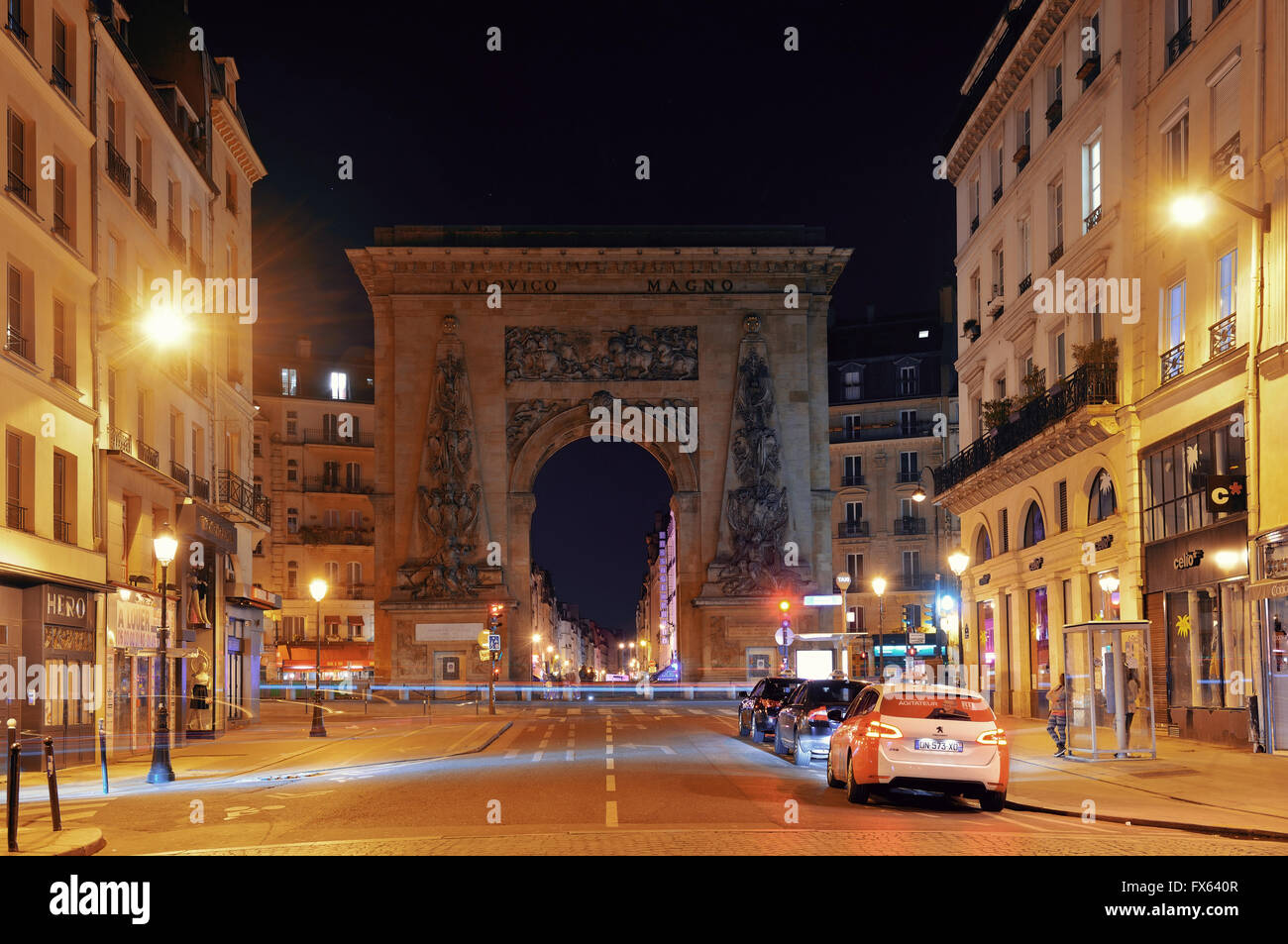 Paris France May 13 Street View At Night On May 13 15 In Paris With The Population Of 2m Paris Is The Capital And Most Populous City Of France Stock Photo Alamy Paris France May 13 Street View At Night On May 13 15 In Paris With The Population Of 2m Paris Is The Capital And Most Populous City Of France Stock Photo Alamy
