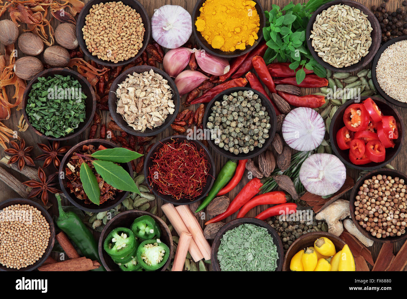 Herb Spice Abstract Background Over High Resolution Stock Photography and  Images - Alamy
