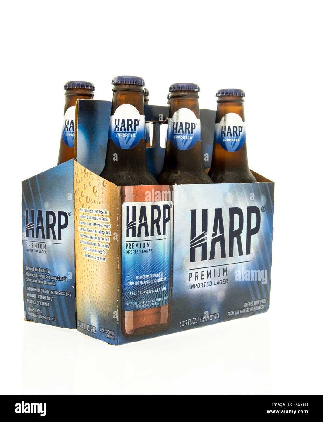 Harp lager bottle hires stock photography and images Alamy