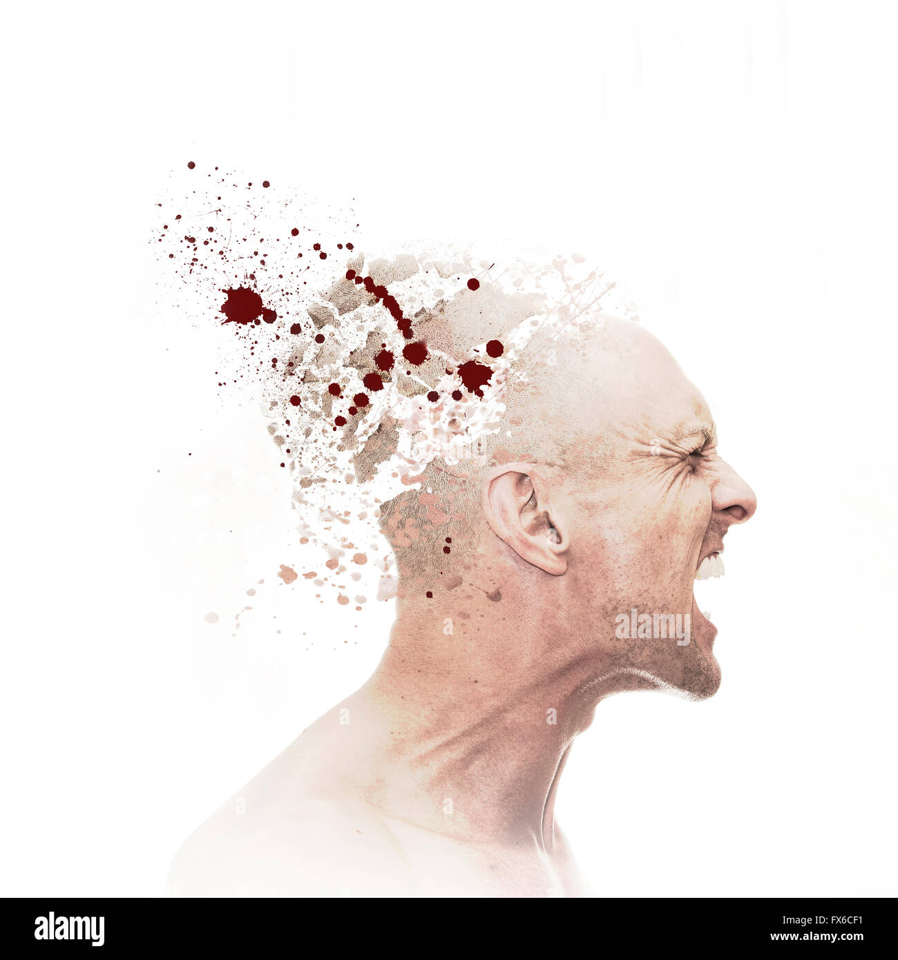 Exploding Head High Resolution Stock Photography and Images Alamy