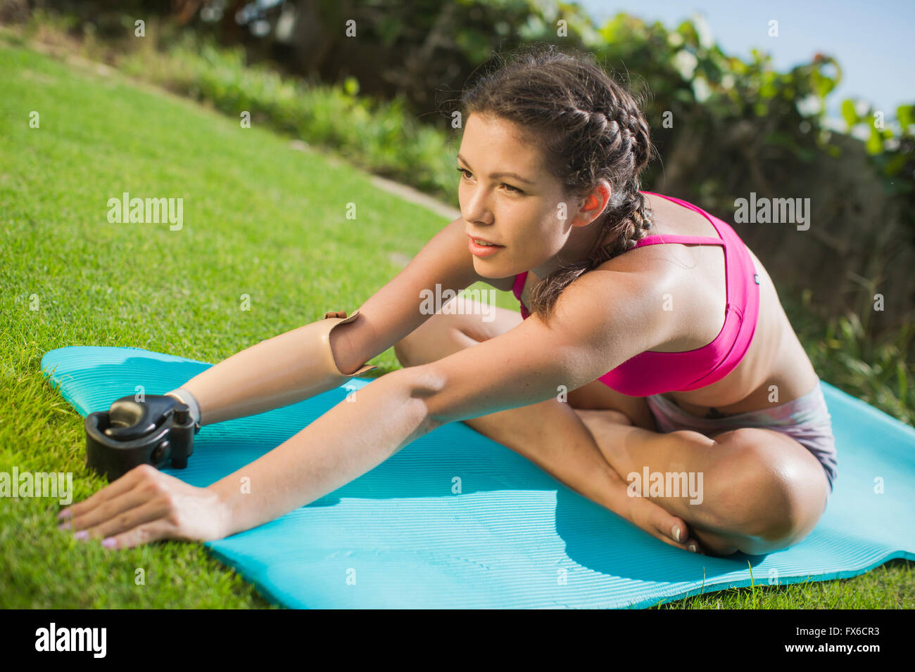 Person Stretching Grass High Resolution Stock Photography and Images ...