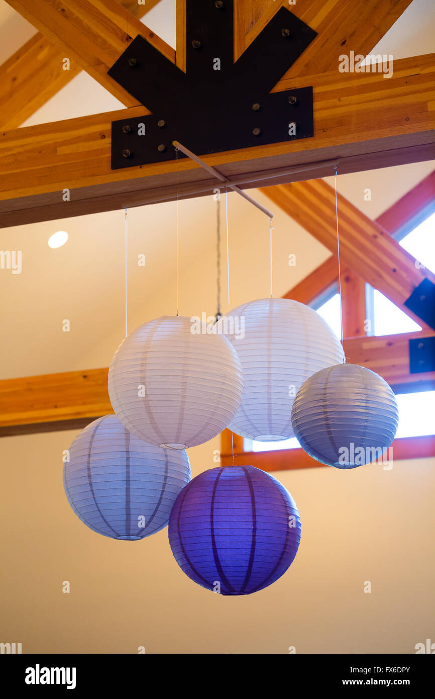 Hang 2024 paper lanterns