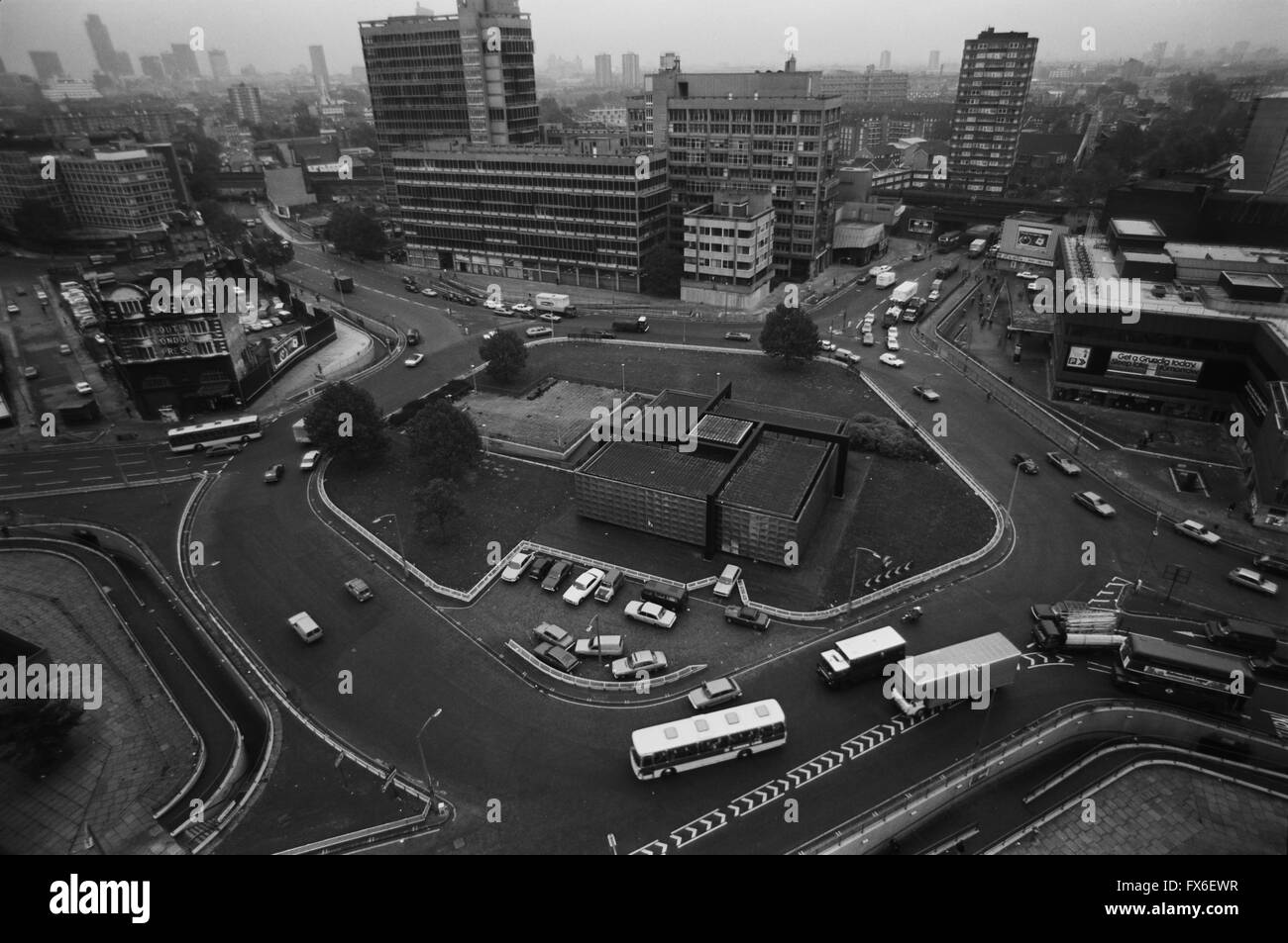 Archive image of Elephant and Castle roundabout, London, 1979 Stock Photo -  Alamy