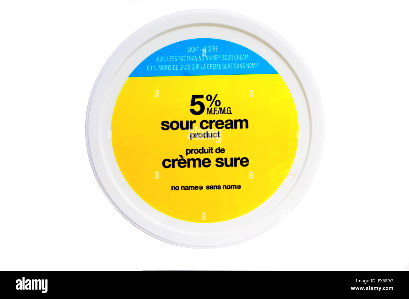 Sour Cream Tub High Resolution Stock Photography and Images Alamy