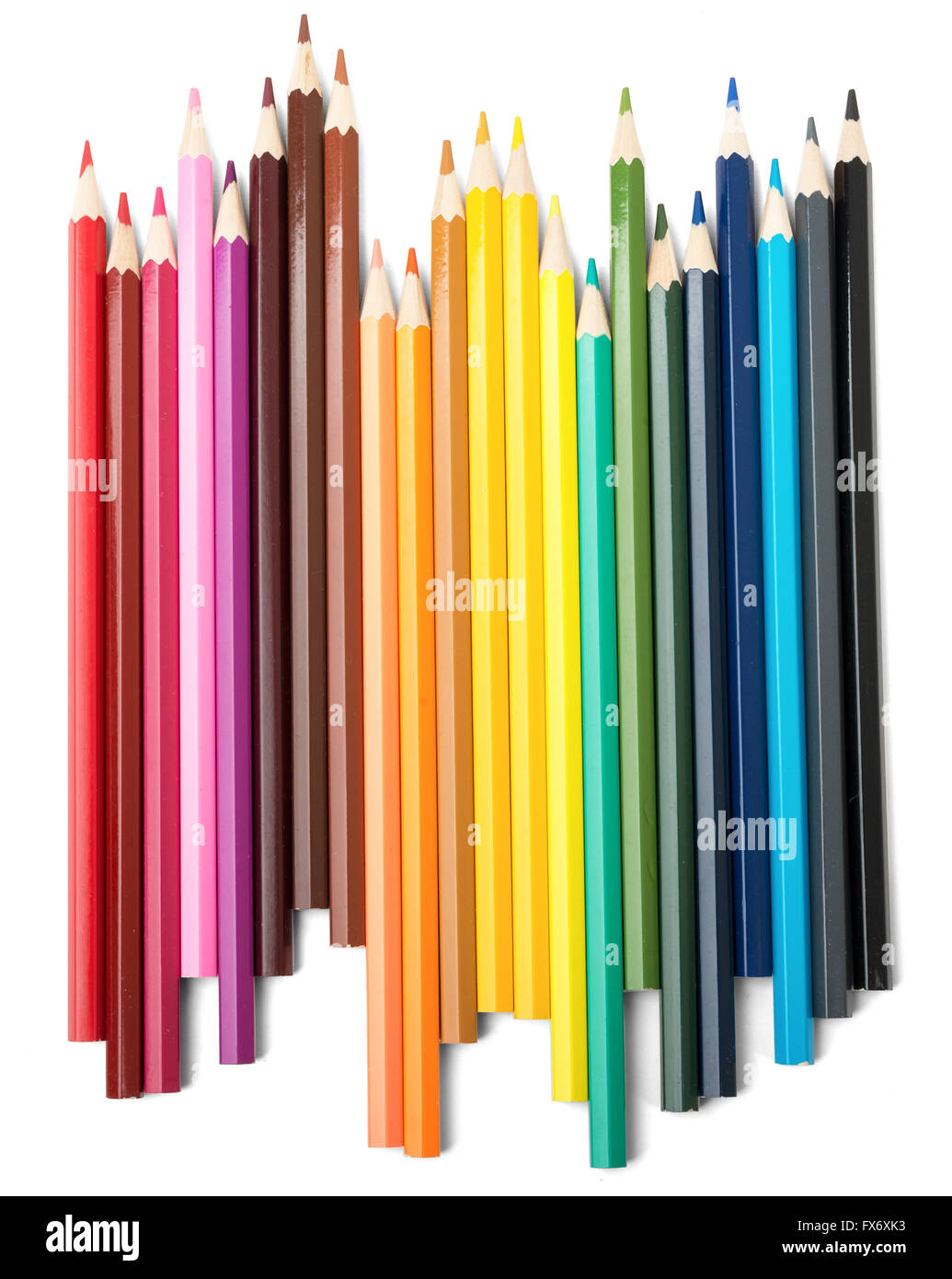 Kids crayons Cut Out Stock Images & Pictures Alamy