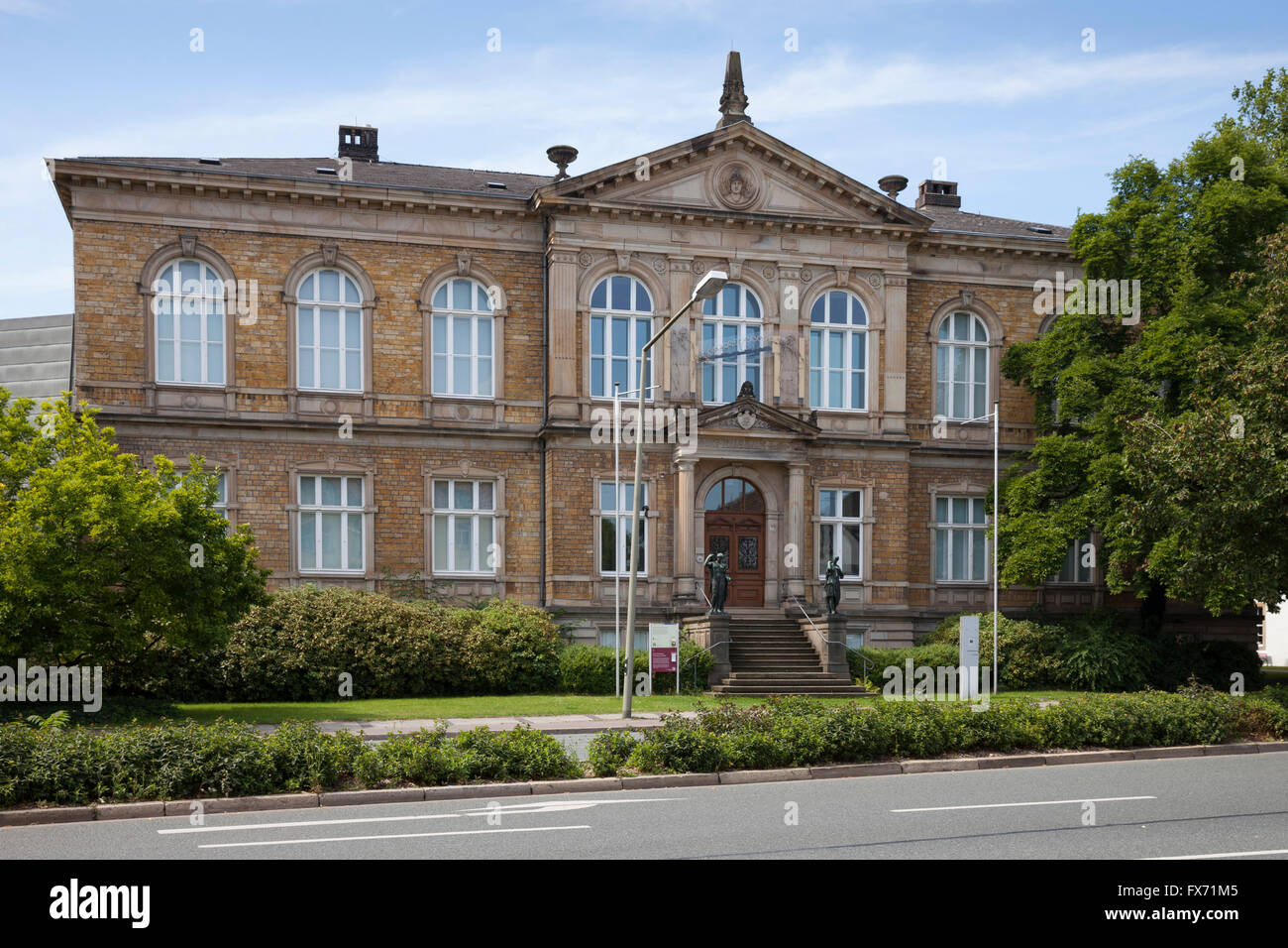 Felix Nussbaum Haus, Museum of Cultural History, historic centre, Osnabrück, Lower Saxony, Deutschlnad Stock Photo