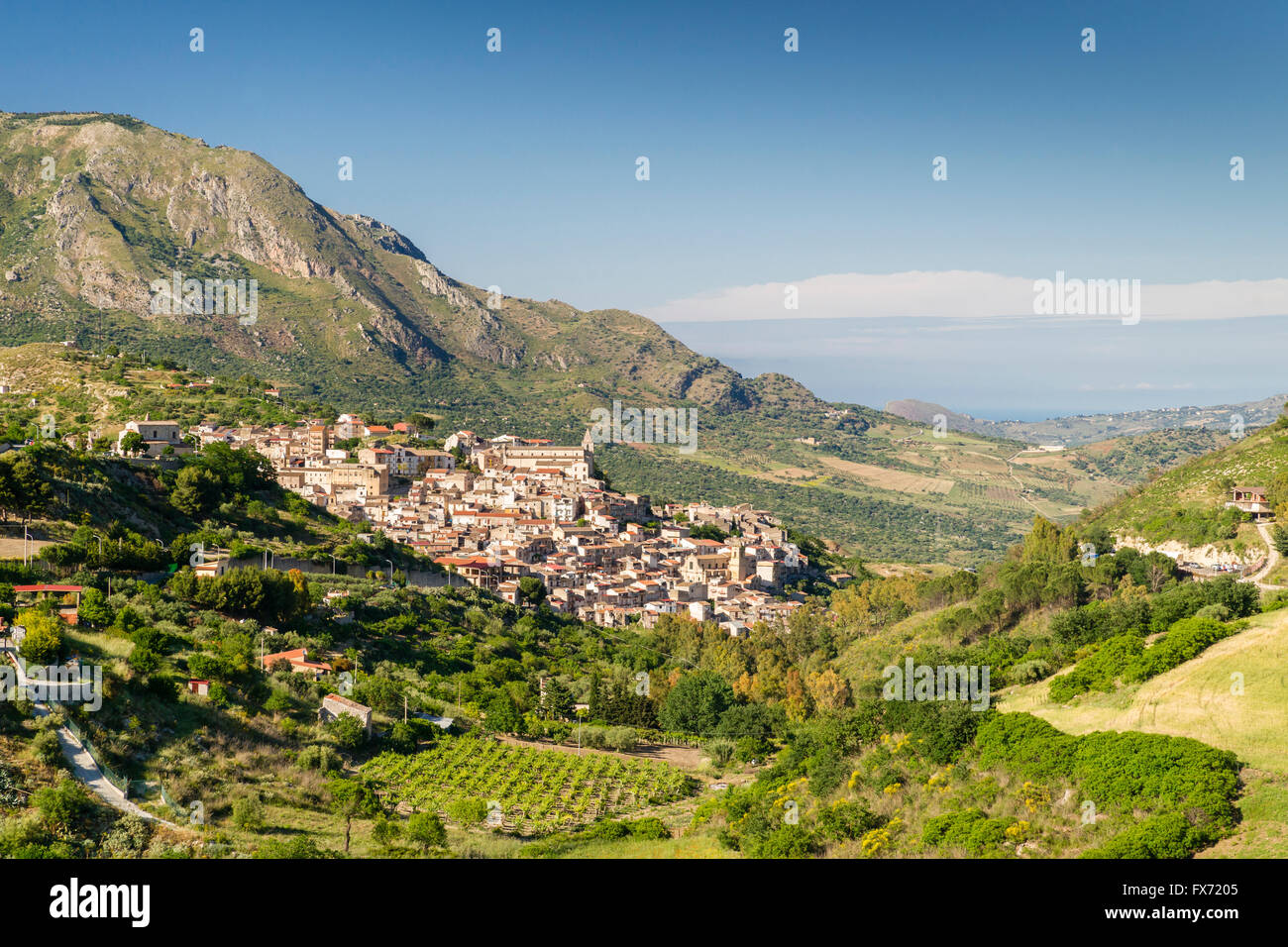 Ciminna, film location of The Leopard, il Gattopardo, directed by Luchino Visconti, Province of Palermo, Sicily, Italy Stock Photo