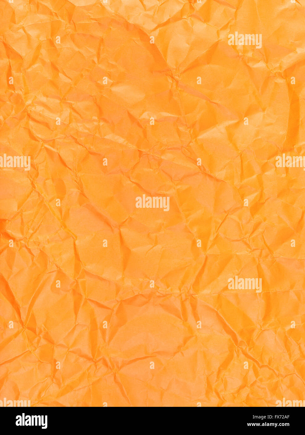 Crumpled paper texture orange color hi-res stock photography and images -  Alamy, Orange Paper 