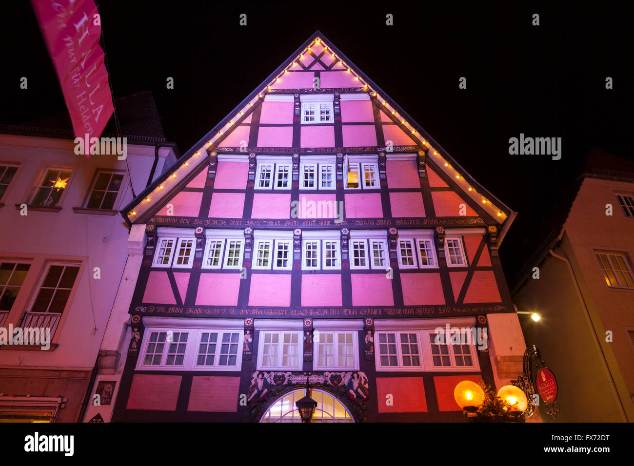 House Walhalla, Romantic Hotel, Halftimbered house, historic centre