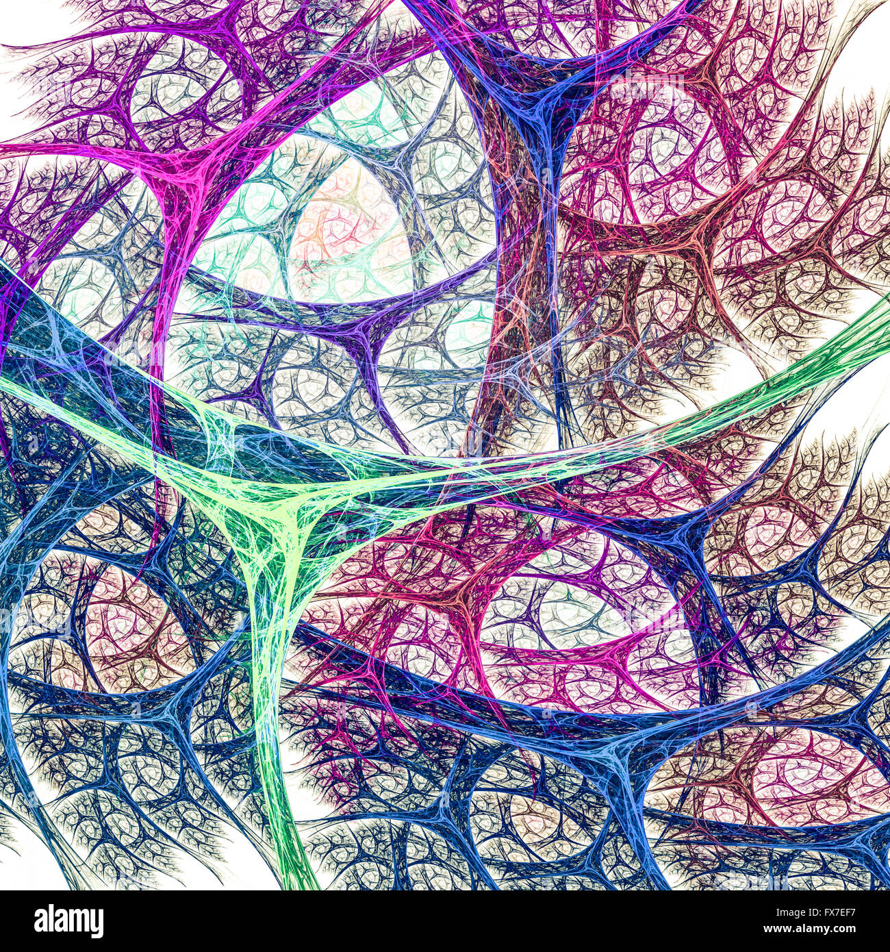Beautiful abstract image. Computer generated pattern Stock Photo - Alamy
