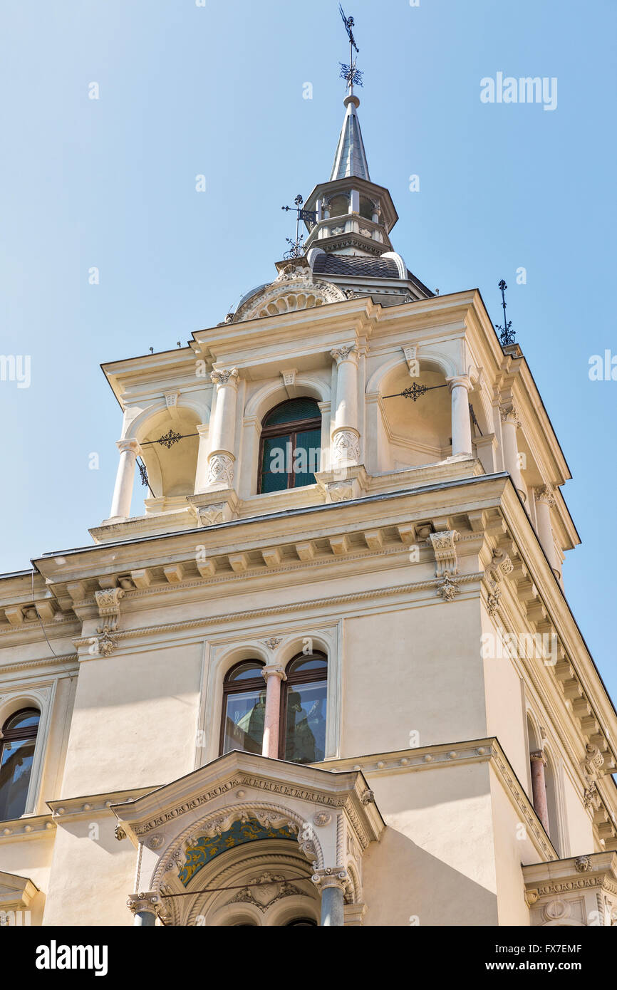 Architecture of the downtown in Graz, Austria. Graz is the capital of ...