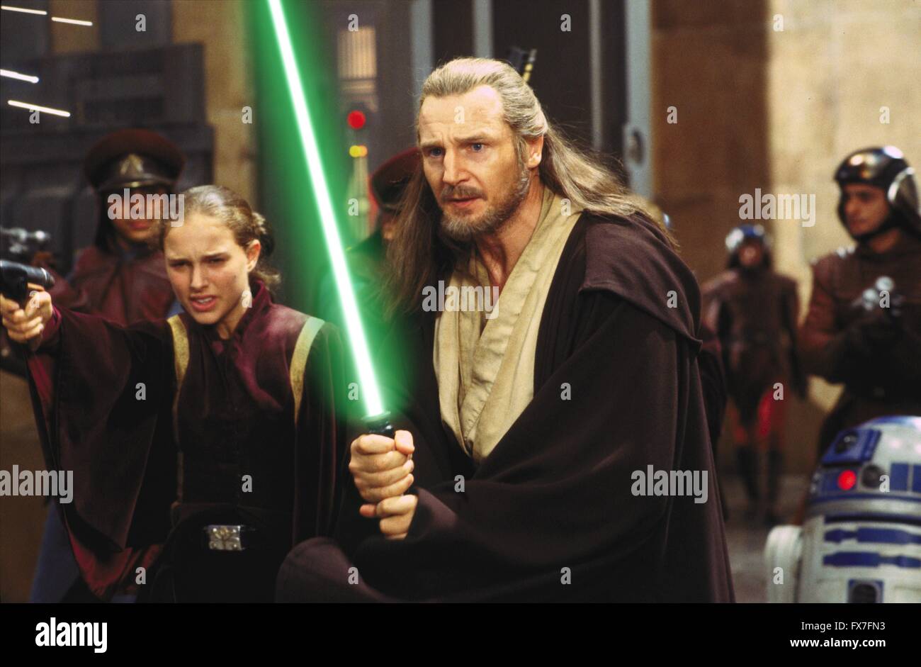 Star Wars: Episode I - The Phantom Menace Year: 1999 USA Liam Neeson, Ewan McGregor Director: George Lucas Natalie Portman, Liam Neeson Stock Photo