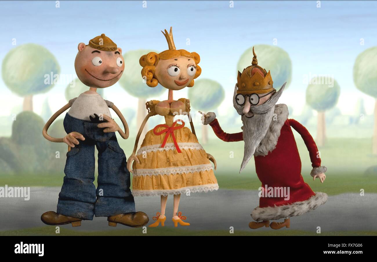 O princezne, ktera se nesmala Year : 2011 Czech Republic Director : Bretislav Pojar Animation Stock Photo
