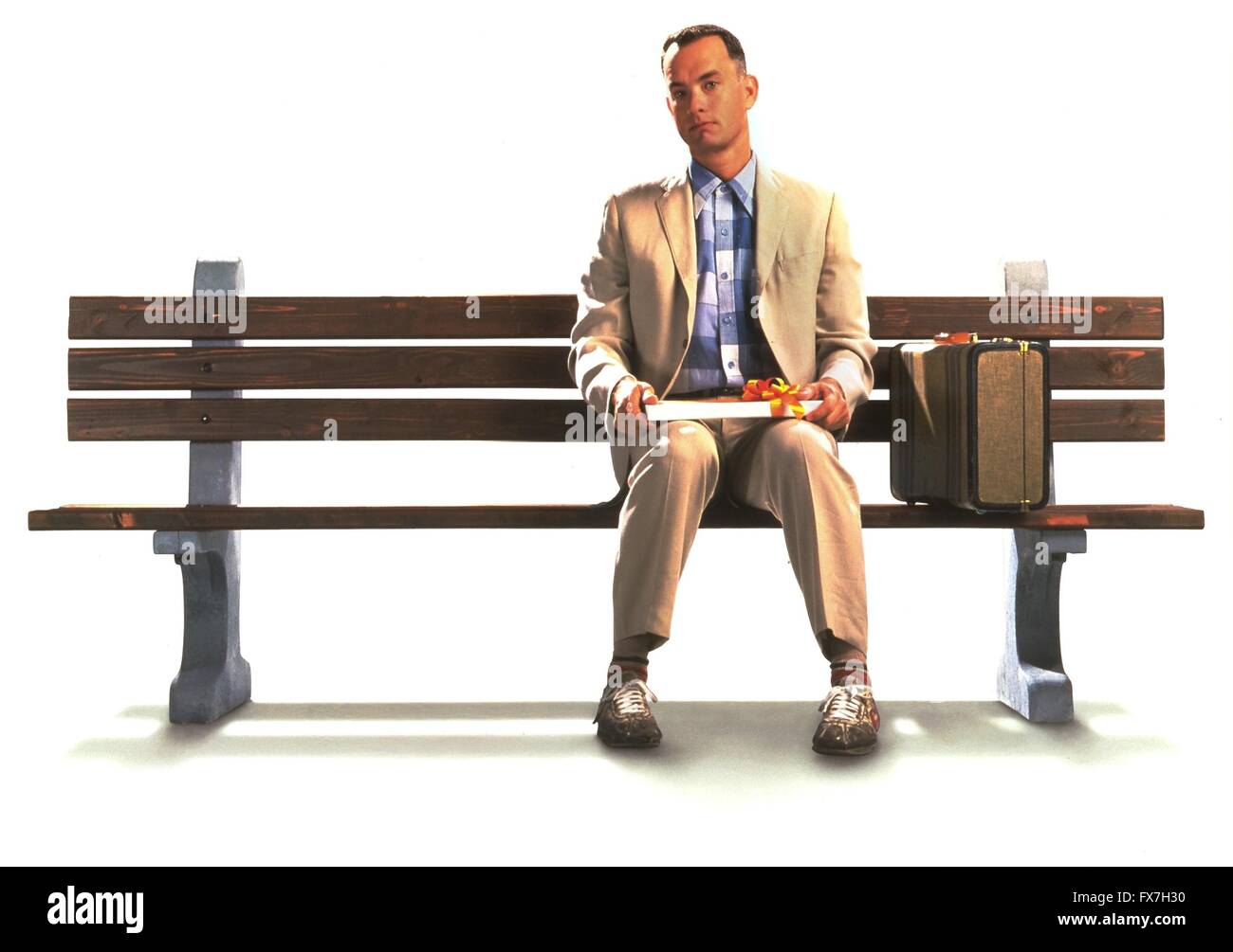 Forrest gump bench hi-res stock photography and images - Alamy