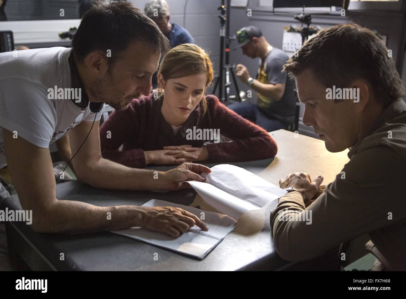 Regression Year : 2015 Spain / Canada Director : Alejandro Amenabar Emma Watson, Ethan Hawke Shooting picture Stock Photo