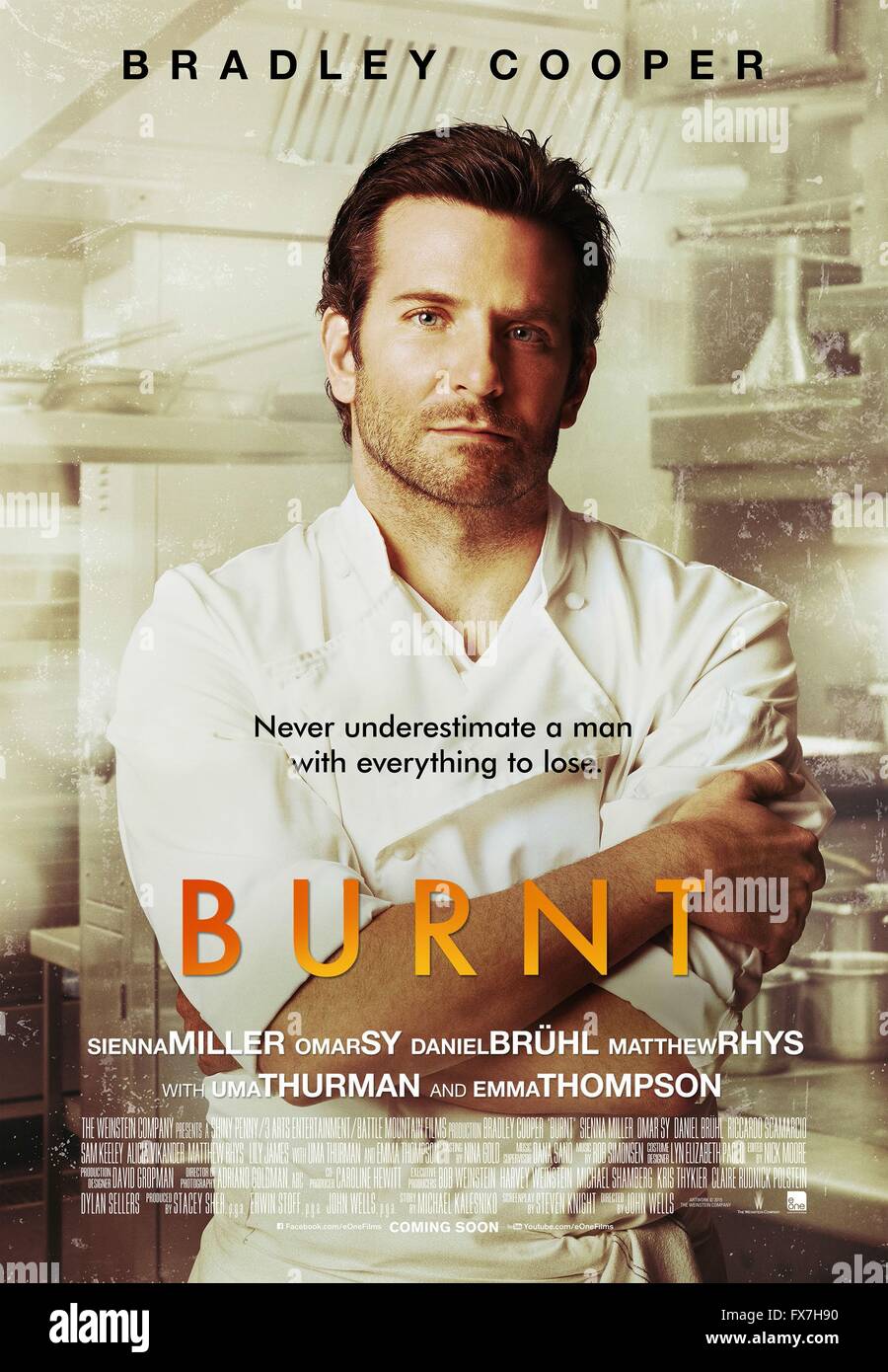 John wells bradley cooper movie poster usa hires stock photography and