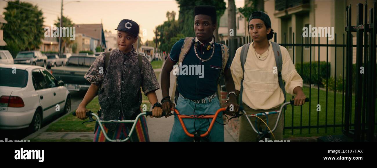 Dope Year : 2015 USA Director : Rick Famuyiwa Kiersey Clemons, Shameik Moore, Tony Revolori Stock Photo