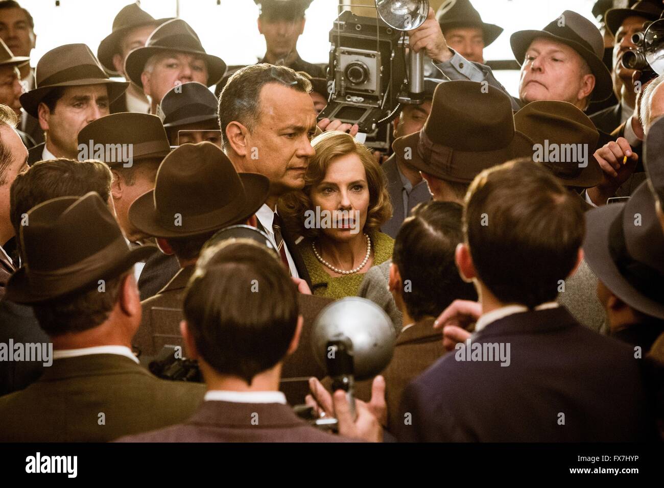 Bridge of Spies Year : 2015 UK Director : Steven Spielberg Tom Hanks, Amy Ryan Stock Photo