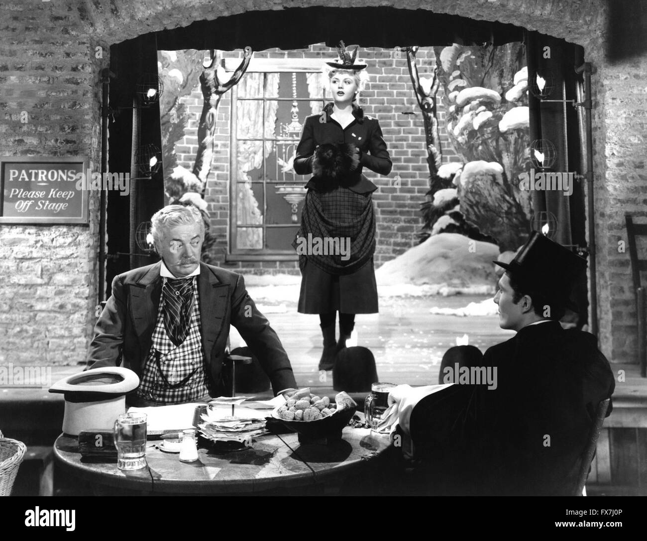 The Picture of Dorian Gray Year : 1945 USA Director : Albert Lewin Billy Bevan, Angela Lansbury, Hurd Hatfield Stock Photo