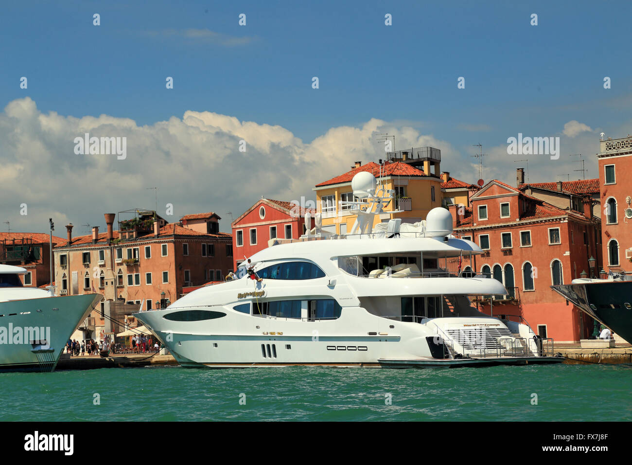 Yacht World is not Enough, IMO 8656996 Stock Photo