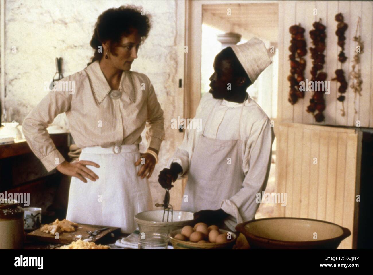 Out of Africa Year : 1985 USA Director : Sydney Pollack Meryl Streep Stock Photo