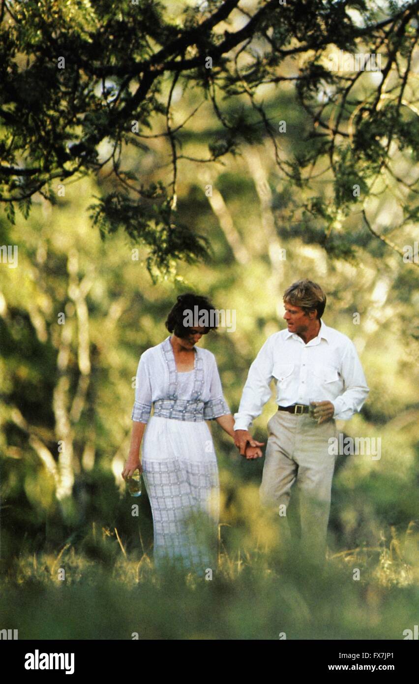 Out of Africa Year : 1985 USA Director : Sydney Pollack Meryl Streep, Robert Redford Stock Photo