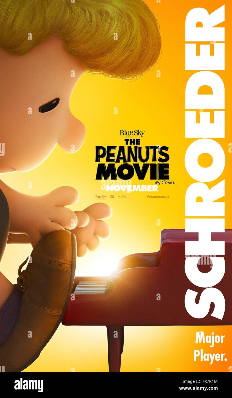 The Peanuts Movie Year : 2015 USA Director : Steve Martino Animation Movie poster (USA) Stock Photo