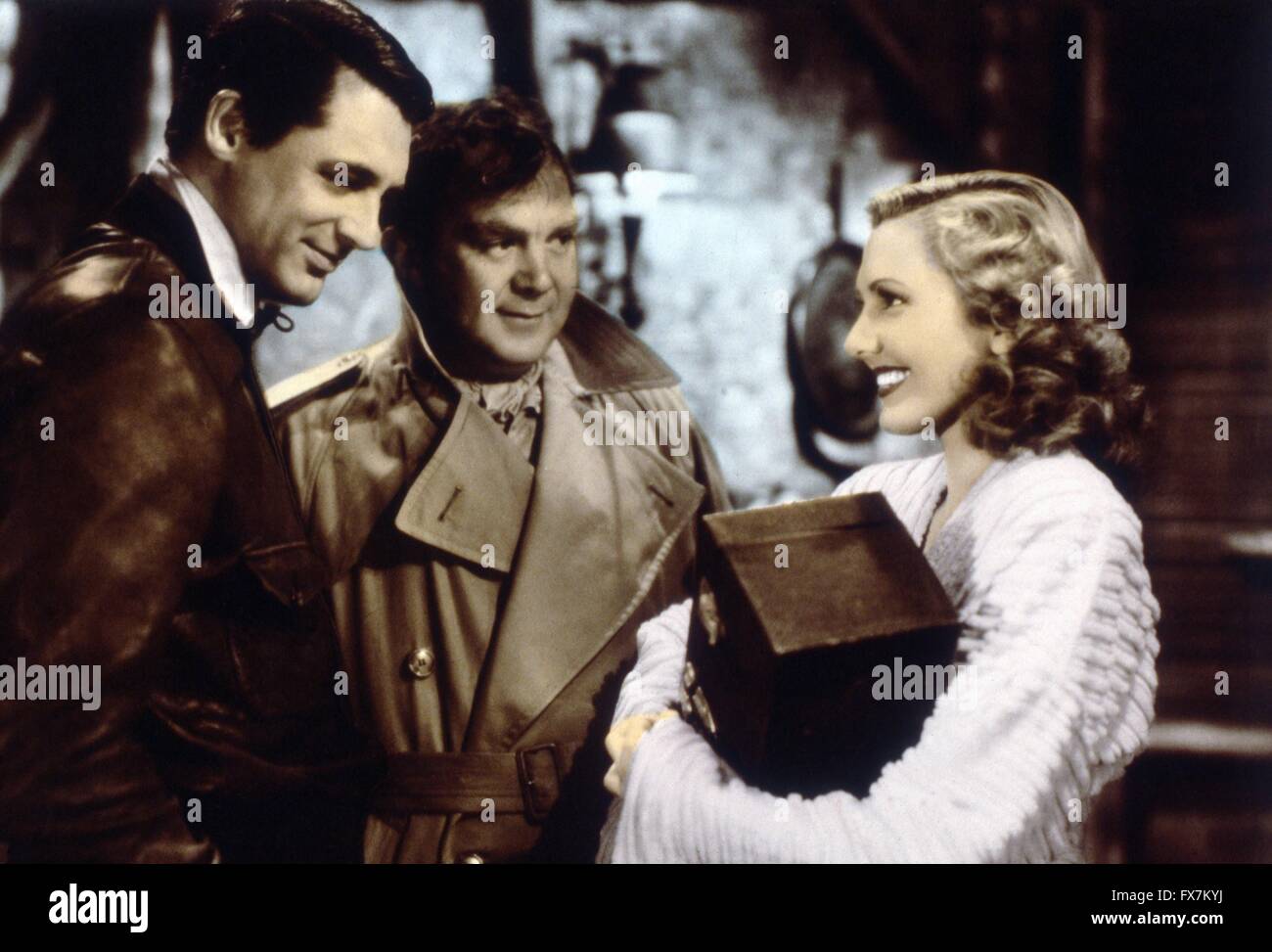 Only Angels Have Wings Year : 1939 USA Director : Howard Hawks Cary Grant, Thomas Mitchell, Jean Arthur Stock Photo