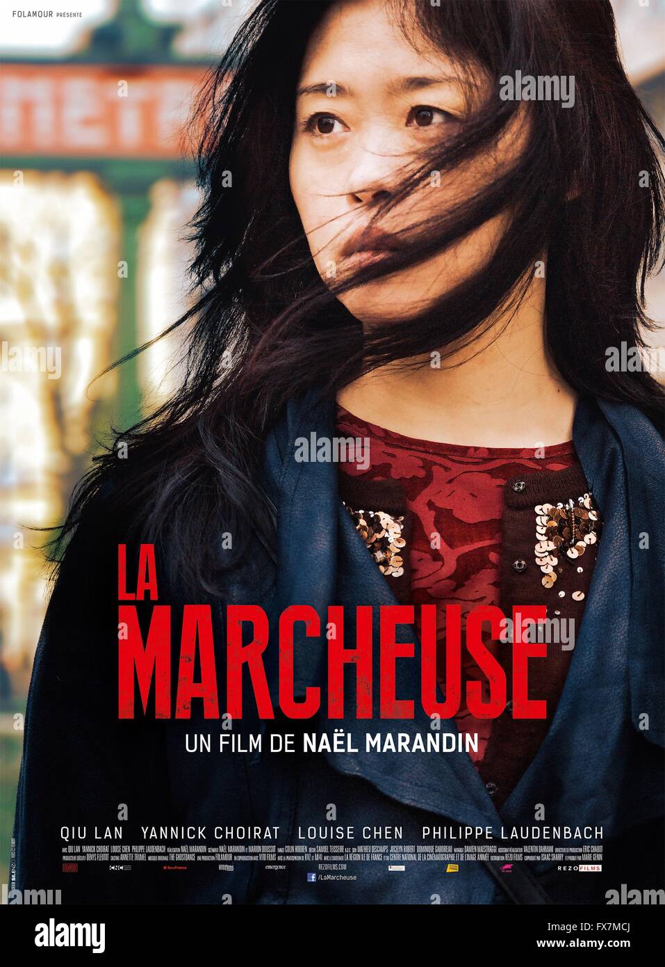 La Marcheuse She walks Year : 2016 France Director : Naël Marandin Qiu Lan Movie poster (Fr) Stock Photo