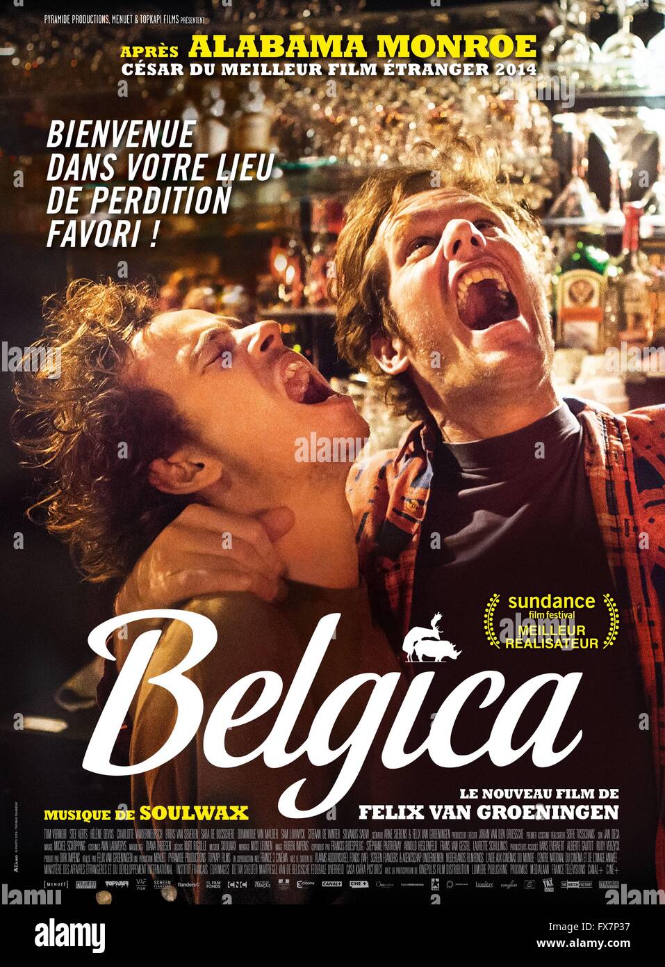 Belgica Year 2016 Belgium France Director Felix Van Groeningen Stef Aerts Tom Vermeir Movie Poster Fr Stock Photo Alamy