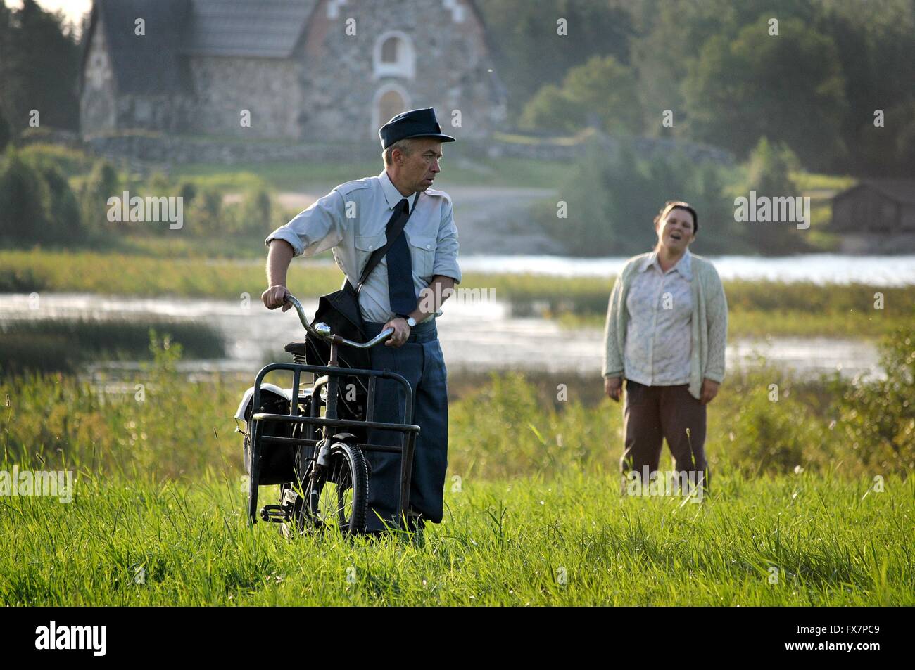 Postia pappi Jaakobille Letters to Father Jacob Year : 2009 Finland Director : Klaus Haro Jukka Keinonen, Kaarina Hazard Stock Photo