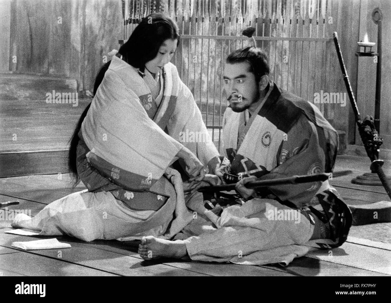 Toshiro mifune, throne of blood, 1957 hi-res stock photography and