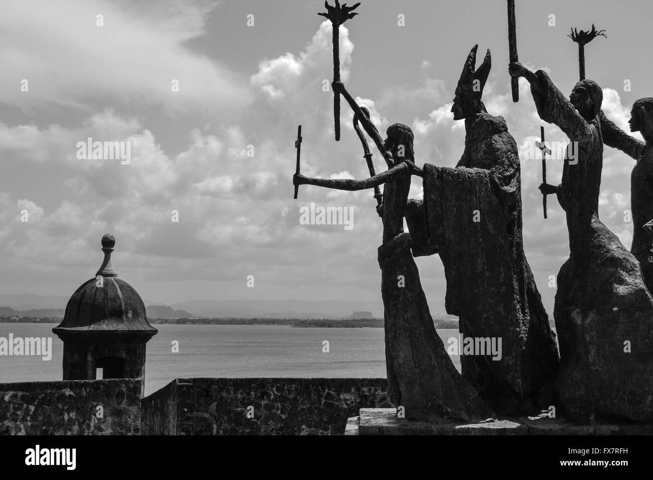 Caribbean statue Black and White Stock Photos & Images Alamy