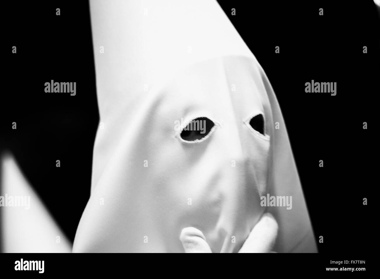 Kkk hood Black and White Stock Photos & Images - Alamy