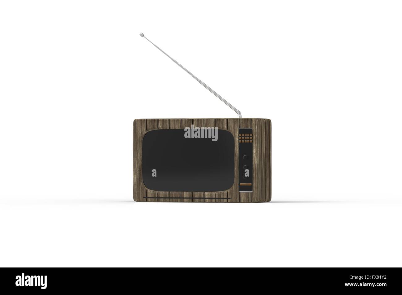 The 3d rendering fashion style TV isolated with white background Stock ...