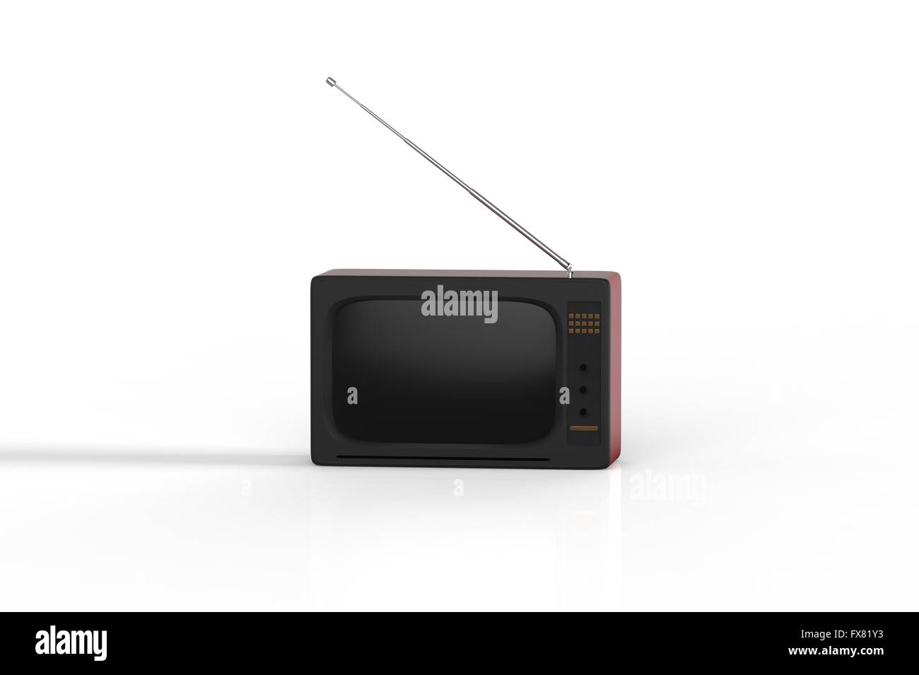 The 3d rendering fashion style TV isolated with white background Stock ...