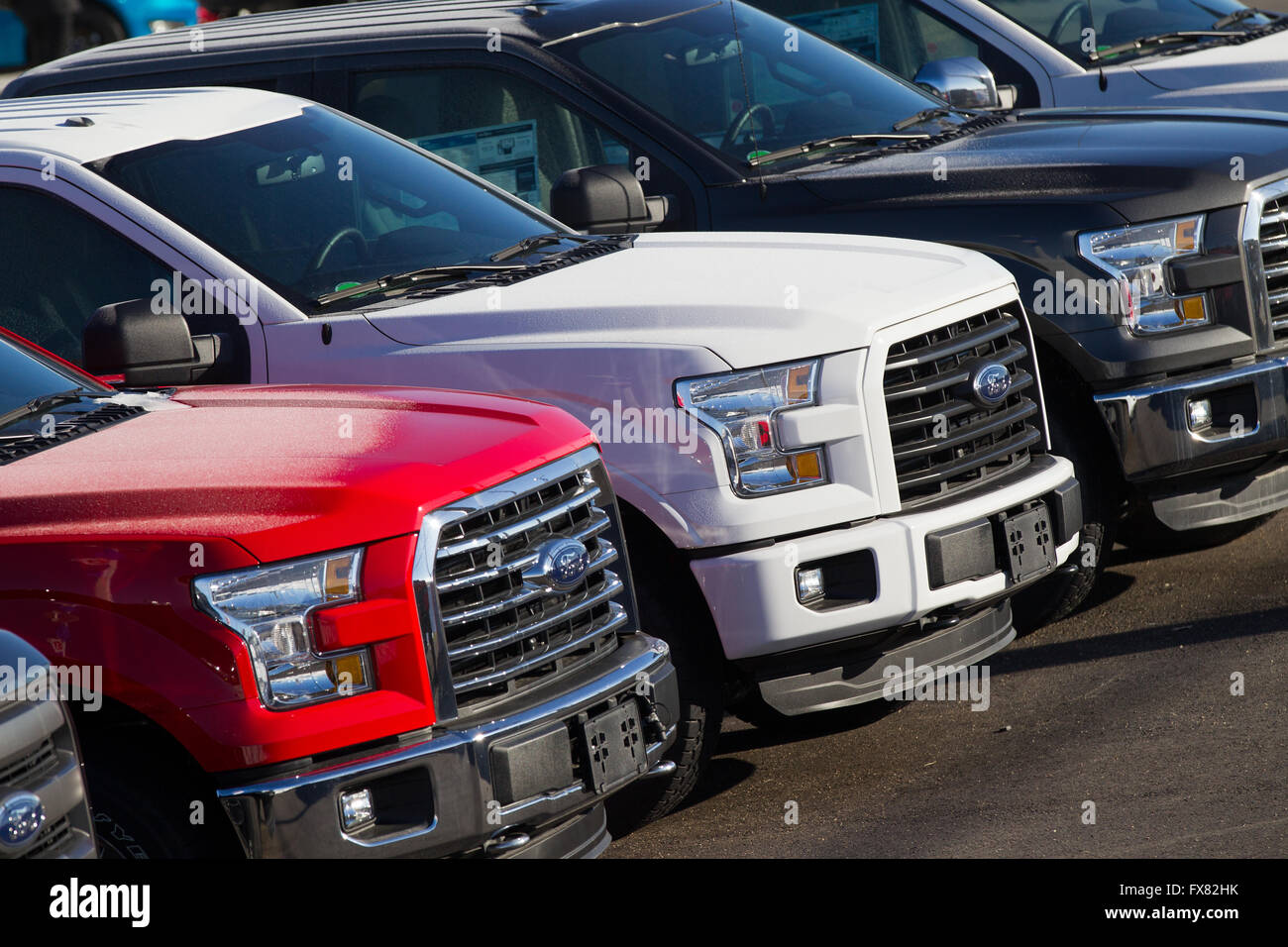 The Ford car dealership in Kingston, Ont., on Tuesday Jan. 5, 2016