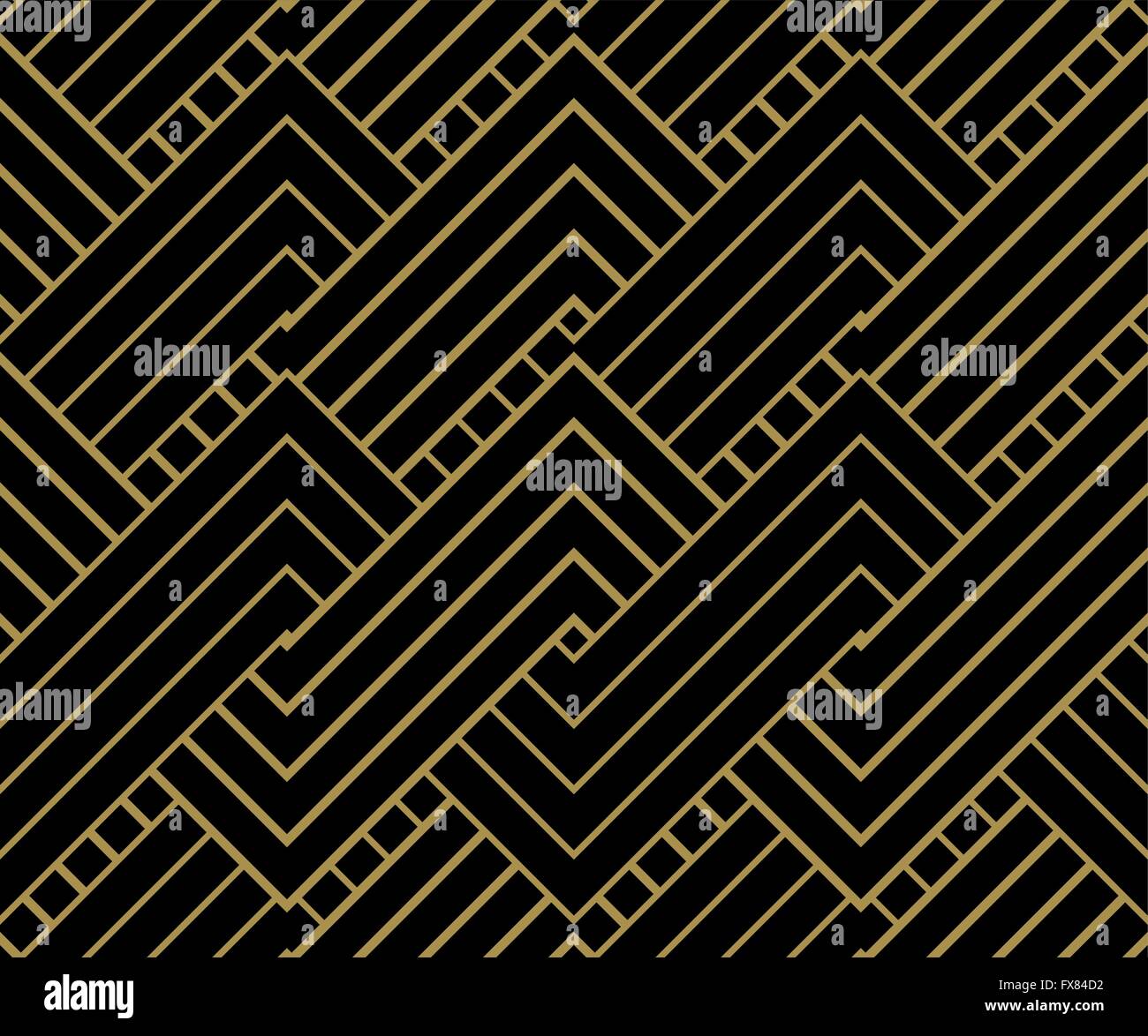 geometric gold shapes background striped gold on black geometric