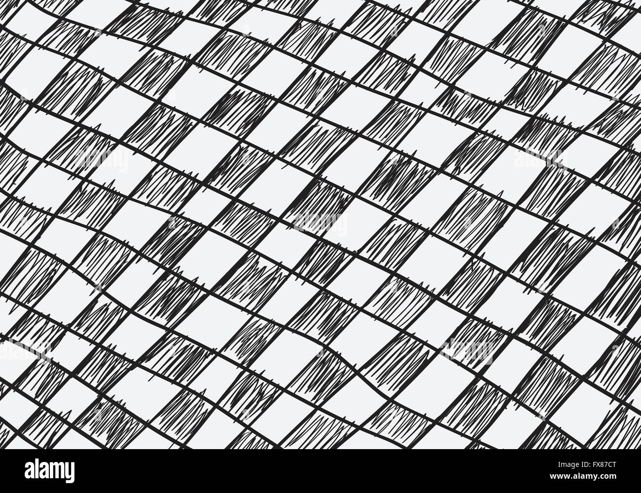 Hand drawn seamless pattern doodle background Stock Vector Image & Art ...