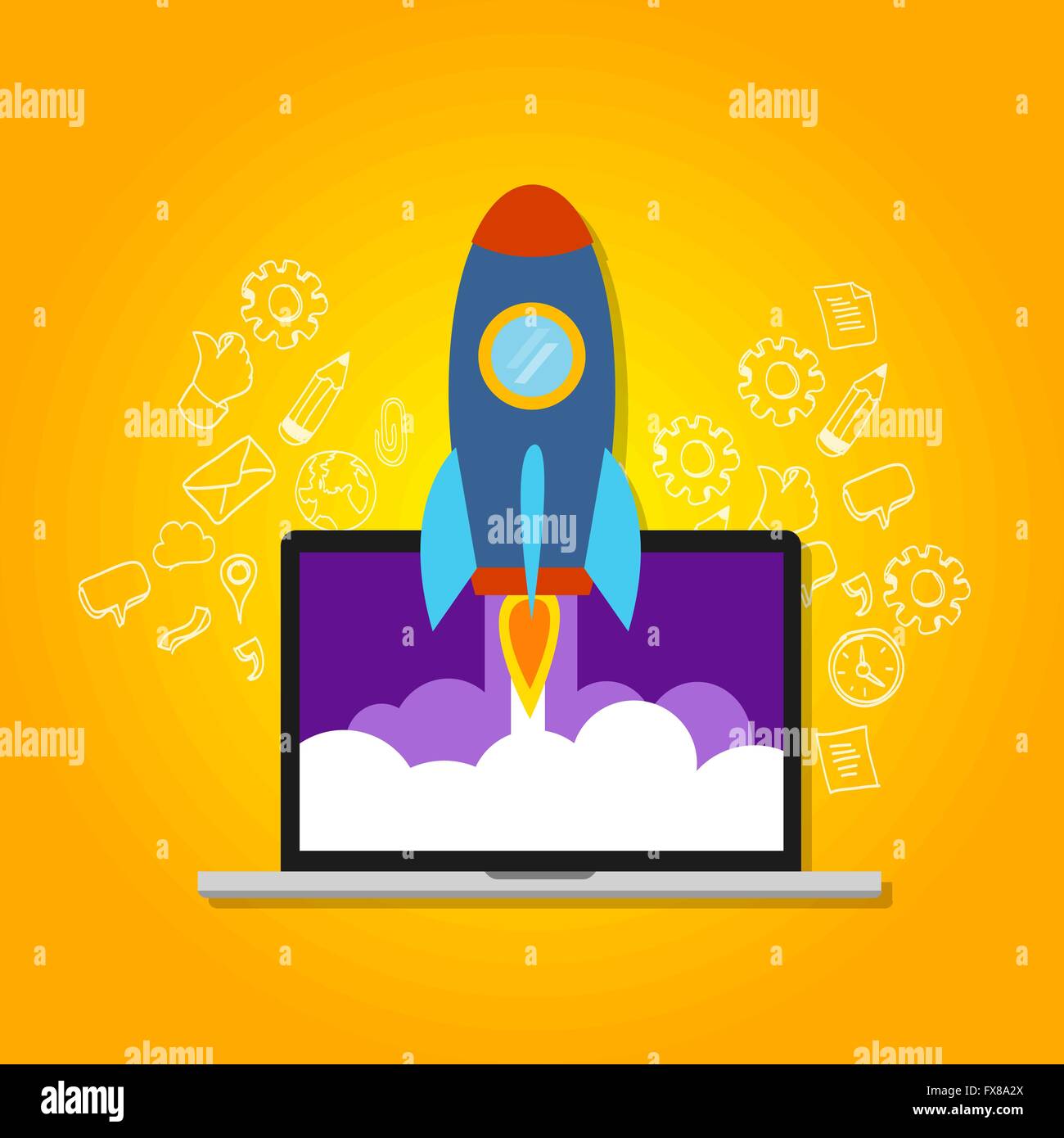 Info rocket hi-res stock photography and images - Alamy