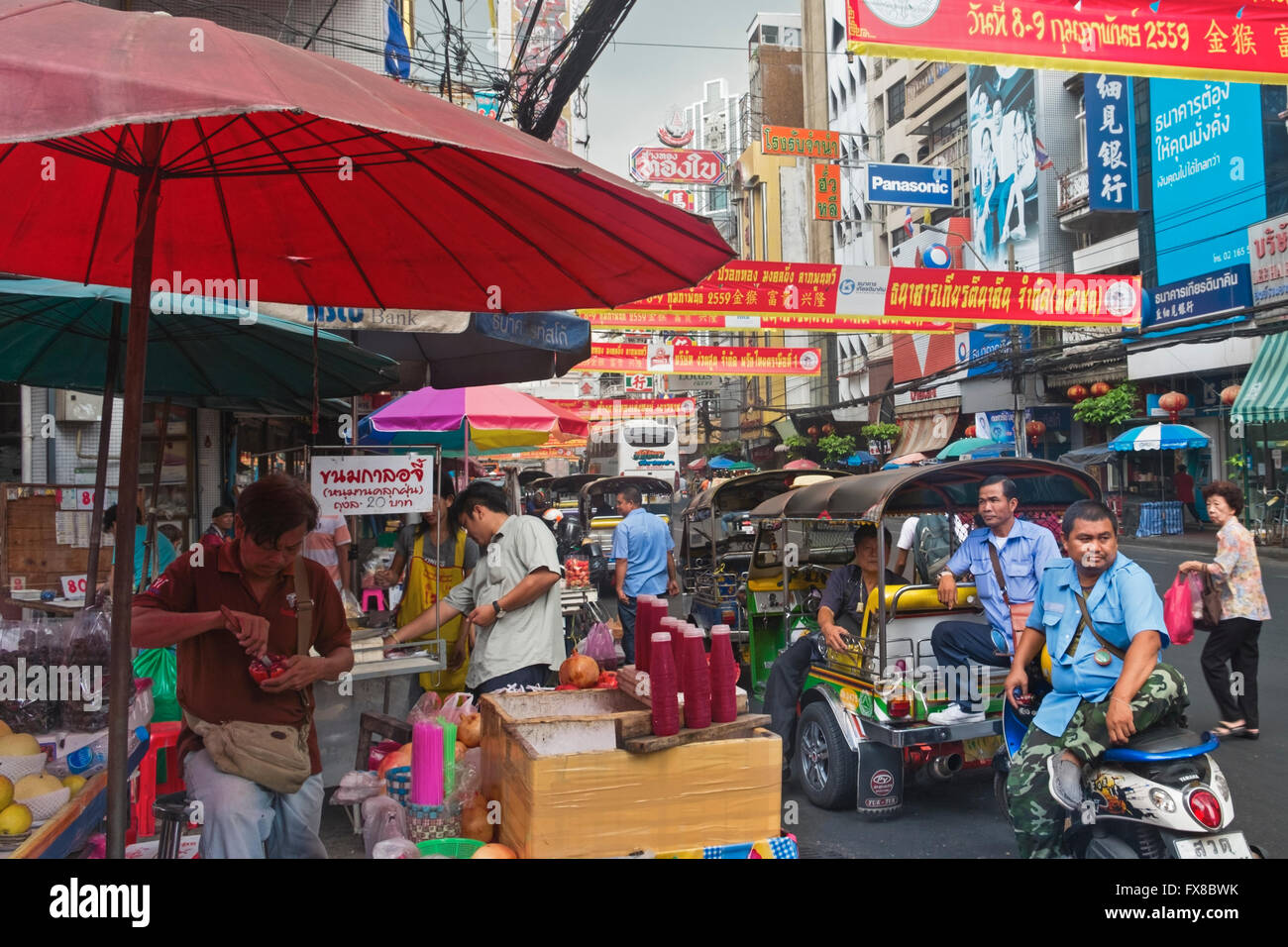 Chinatown Bangkok Thailand Stock Photo