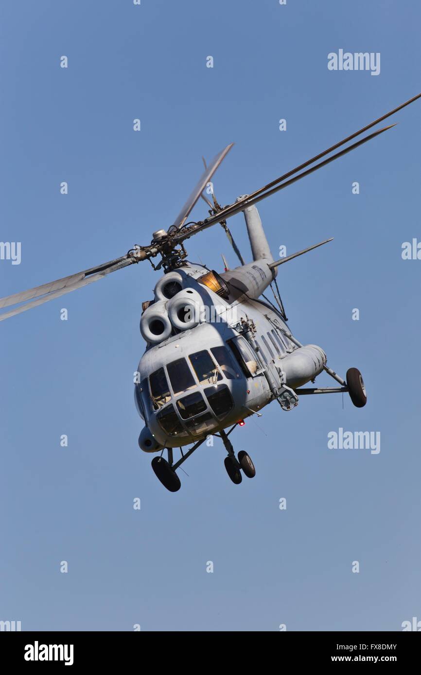 Croatian Air Force Croatia HRZ helicopter Stock Photo