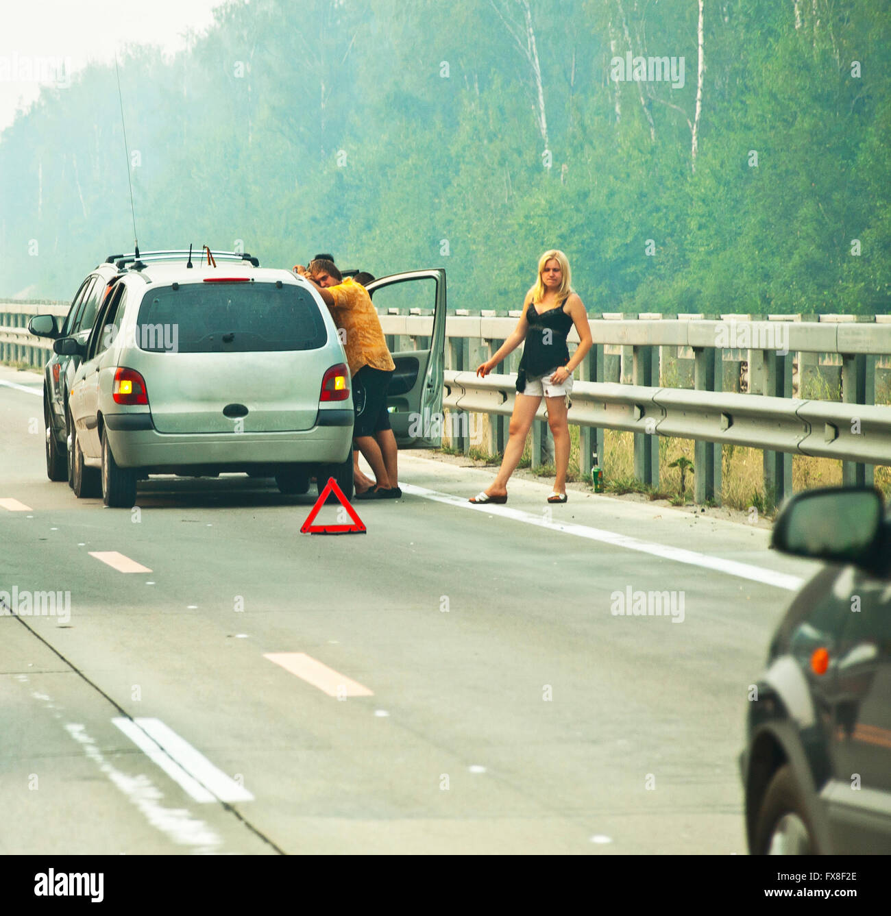 Car warning signals hi-res stock photography and images - Alamy